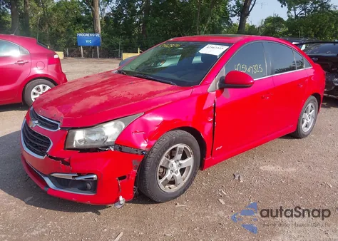 2015 Chevrolet Cruze 1Lt Auto из США, поврежденный, VIN 1G1PC5SBXF7289298
